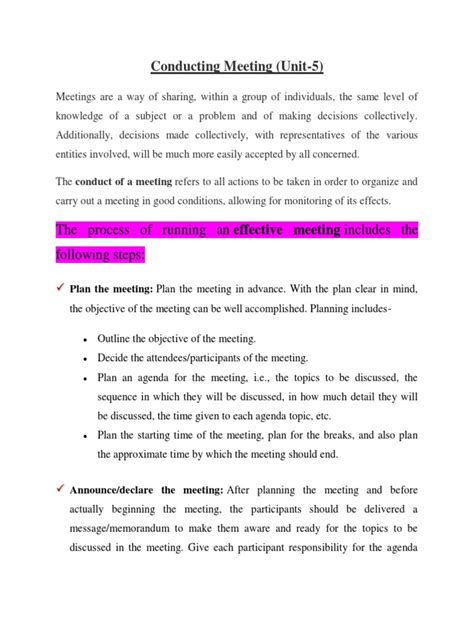 Meeting Etiquette | PDF | Public Law | Justice