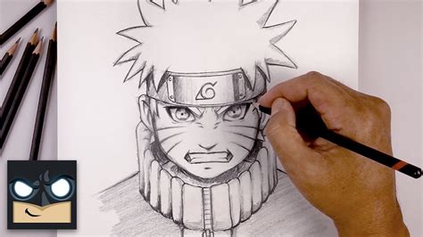 How To Draw Naruto | Sketch Tutorial - YouTube