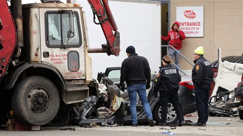 Garbage truck driver faces 12 violations in head-on Hillburn crash