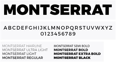 Montserrat font free Graphic Design Fonts, Graphic Design Lessons, Sans ...