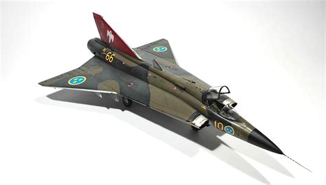 Saab J35 Draken - Model Aces