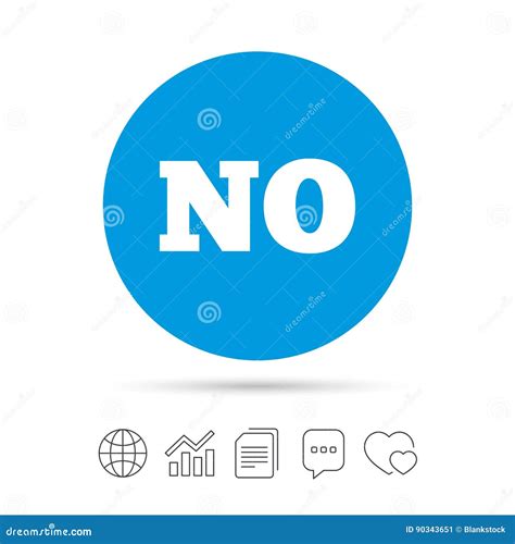 Norwegian Language Sign Icon. NO Translation. Stock Vector ...