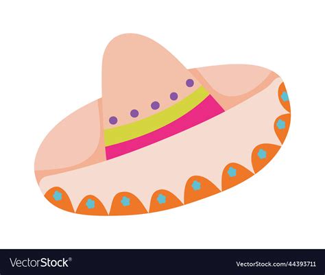 Mexican hat icon Royalty Free Vector Image - VectorStock