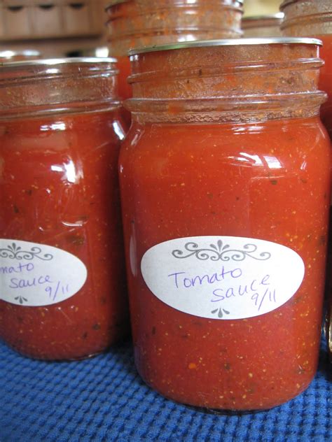 Burp!: Summer Tomato Sauce: Canning Made Easier