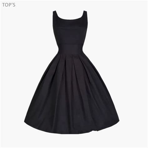 2019 Women Elegant Vintage Pinup Retro Rockabilly Audrey Hepburn Style ...