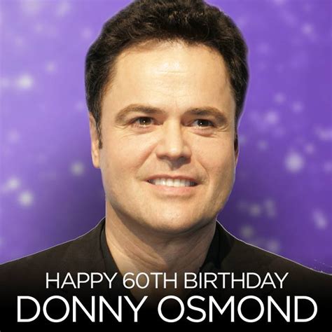 donny osmond virtual birthday card - Olen Barrow