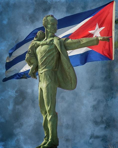 Jose Marti Statue in Havana Photograph by Richard Smith - Fine Art America