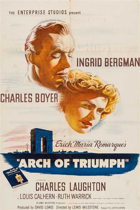 Arch of Triumph (1948) - Posters — The Movie Database (TMDB)