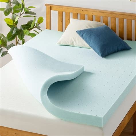 Mellow Twin Xl Ventilated Memory Foam Cooling Gel Infusion 4" Mattress ...