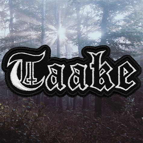 Embroidered Patch Taake - Logo