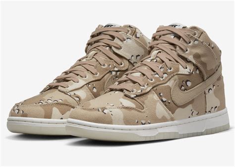 NIKE DUNK HIGH DESERT CAMO | OFFICIAL LOOK