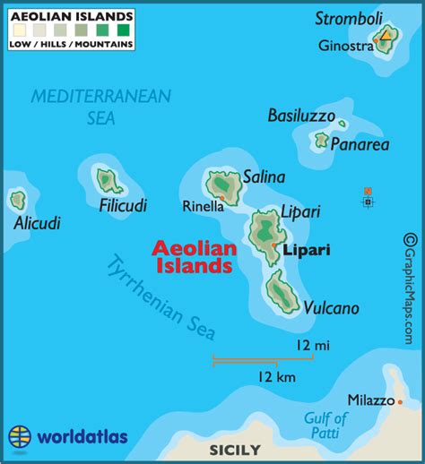 Aeolian Islands | Aeolian islands, Island map, Island