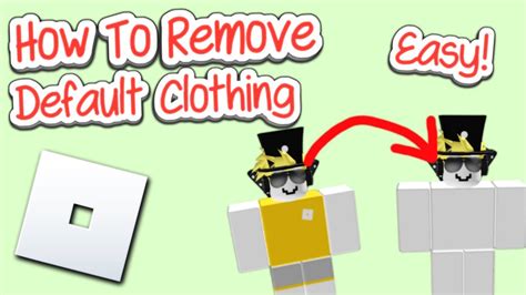 How to REMOVE Default Clothing on Roblox! (2024) - YouTube