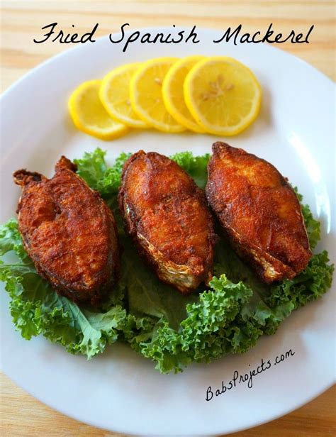 Fried Spanish Mackerel #indianrecipes Endive Recipes, Fish Recipes ...