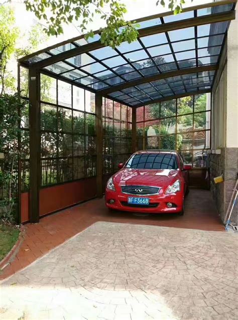 catch wall aluminium single side car parking | Shed roof design, Roof ...