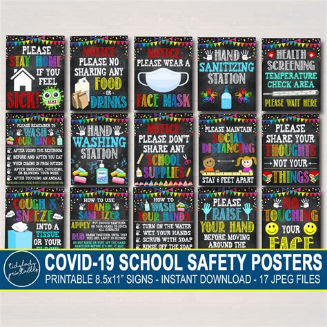 School Nurse Posters | TidyLady Printables