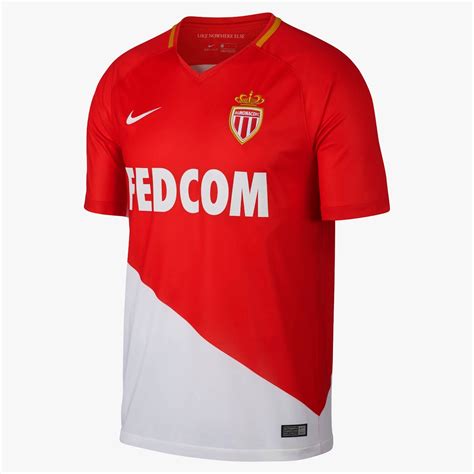 AS Monaco 2017-18 Home Kit