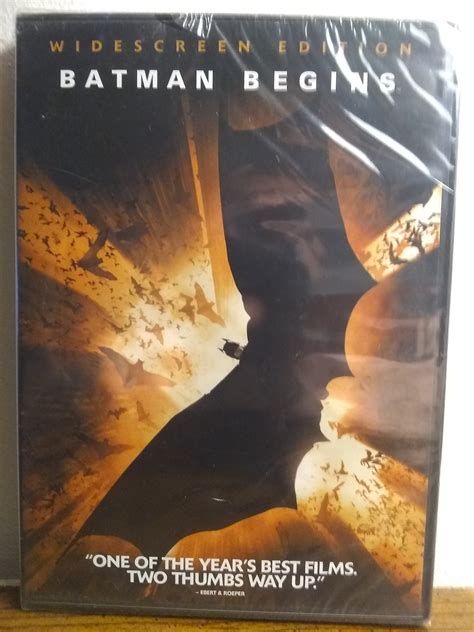 Batman Begins (DVD 2005) widescreen edition - DVDs & Movies