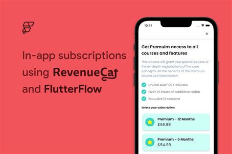 In-App Subscriptions Using RevenueCat and FlutterFlow