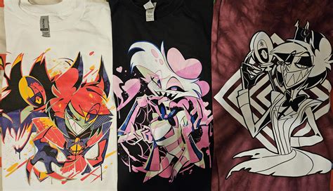 Hazbin Hotel merch from the summer drop. : r/HazbinHotel