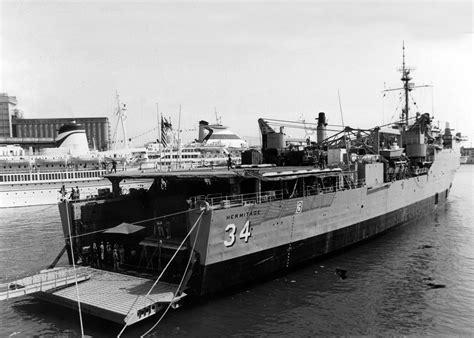 Dock Landing Ship Photo Index LSD-34 Hermitage