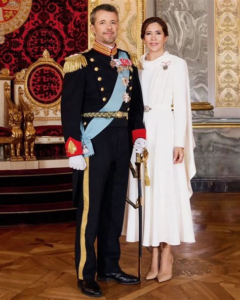 The Danish Royal Court has released the first official portraits of The ...