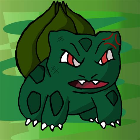 #1 An Angry Bulbasaur by ToastersAndTomatoes on DeviantArt