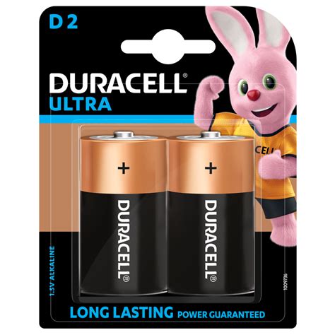 Duracell Ultra Alkaline D Batteries