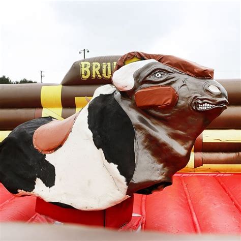 Mechanical Bull Riding Game For Rent | B Happy N Jump