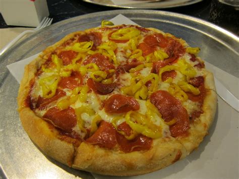 Pepperoni & banana pepper pizza | From Provincetown House of… | Flickr