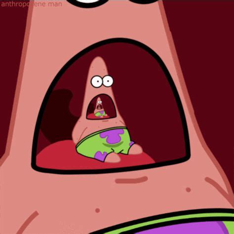 surprised patrick {GiF} I'm way to entertained with this. | stuff i ...