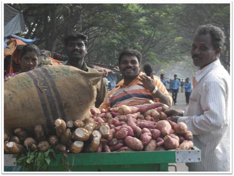 'The Yam Tales' at Madiwala Market