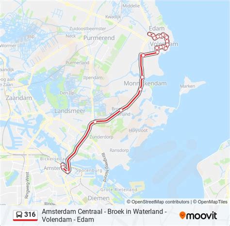 316 Route: Schedules, Stops & Maps - Amsterdam Centraal (Updated)