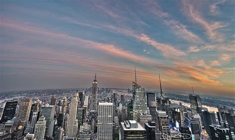 NYC Top of the Rock Sunset Manhattan New York - Globe Hori… | Flickr