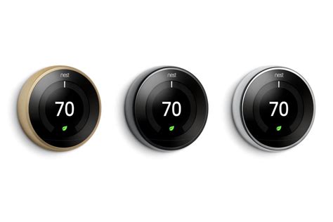 Nest’s smart thermostat now comes in three new colors - The Verge