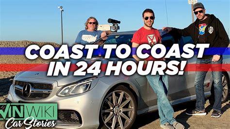 Coast to Coast in 24 Hours - a NEW RECORD! - YouTube