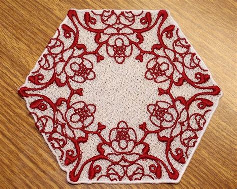 Doily 1 : Thread Treasures, - Turning your thread into treasures | Embroidery designs, Machine ...