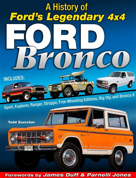 Ford Bronco: A History of Ford's Legendary 4x4 - Autobooks-Aerobooks