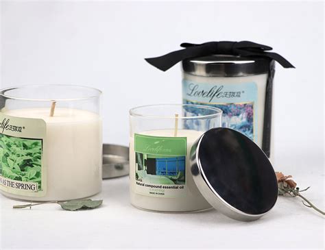 Wholesale hand poured scented soy candles with private label for home decor - Caifede candles