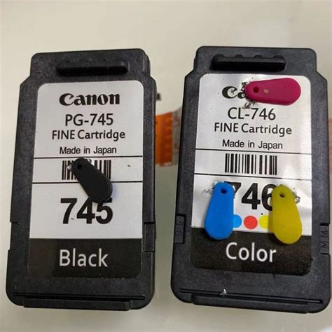 Canon PG-745 CL-746 Cartridge refillable add ink PIXMA MG2400 MG2470 MG2570 MG2580 MG2970 IP2870 ...