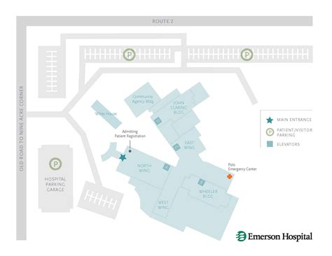 Campus Map | Emerson Hospital