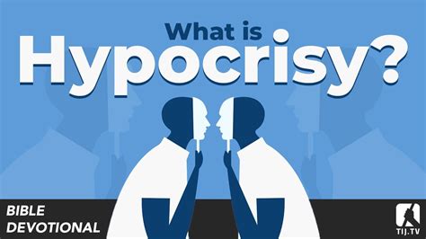 58. What is Hypocrisy? - Mark 7:5-8 - YouTube