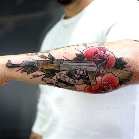 40 AK 47 Tattoo Designs For Men - An Arsenal Of Ideas