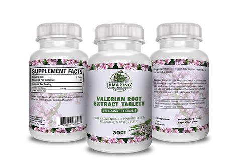 Valerian Root Extract Tablets | BOTANICALZ