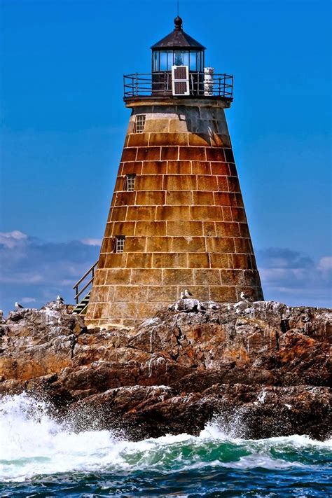 Maine Lighthouses and Beyond: Saddleback Ledge Lighthouse. To enjoy my ...