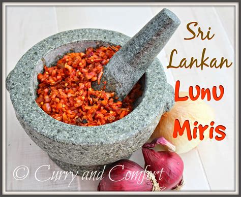 Sri Lankan Lunu Miris (Chili and Onion Sambol) | Sambal recipe, Recipes, Raw food recipes