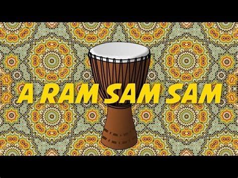 A Ram Sam Sam (instrumental - lyrics video for karaoke) - YouTube | Childrens songs, Music ...