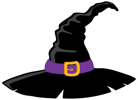 Hat Purple Silhouette Clip art - Witch Hat and Purple PNG Clipart Image ...