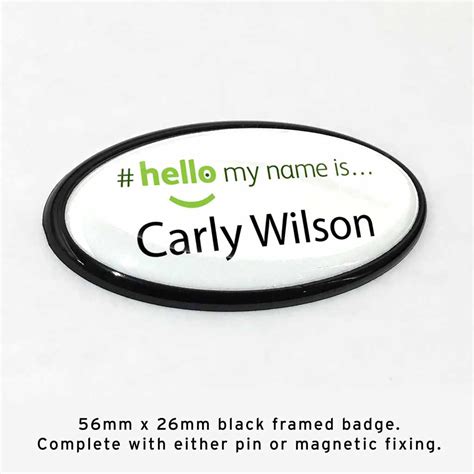 Staff Badges Direct - "Hello My Name is..." Badge: Style D