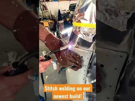 Stitch welding on our newest build! - YouTube